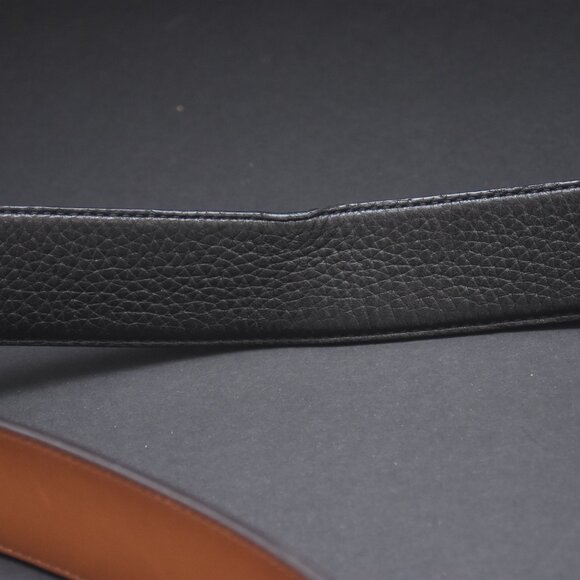 Lot of 2 COACH Reversible Belts Men's Black Brown Navy Tan 33.5"-37" - Picture 13 of 14